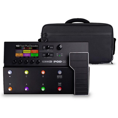 Line 6 POD Go Guitar Multi-Effects Processor with Shoulder Bag