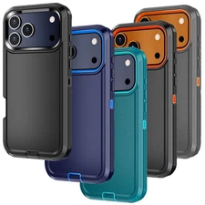 Case For iPhone 17 Pro 17 Air Heavy Duty Shockproof Rugged Cover fits Otter box