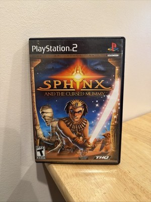 THQ Sphinx and the Cursed Mummy PS2 Action Adventure Manual Included 2003