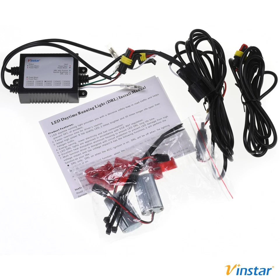 LED NEBELSCHEINWERFER TAGFAHRLICHT POS.LICHT für MINI R55 R56 R57 R58 R59 R60 - Bild 3 von 4