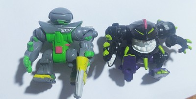 Zbots Galoob Z-bot 2 Figure Vintage lot #17