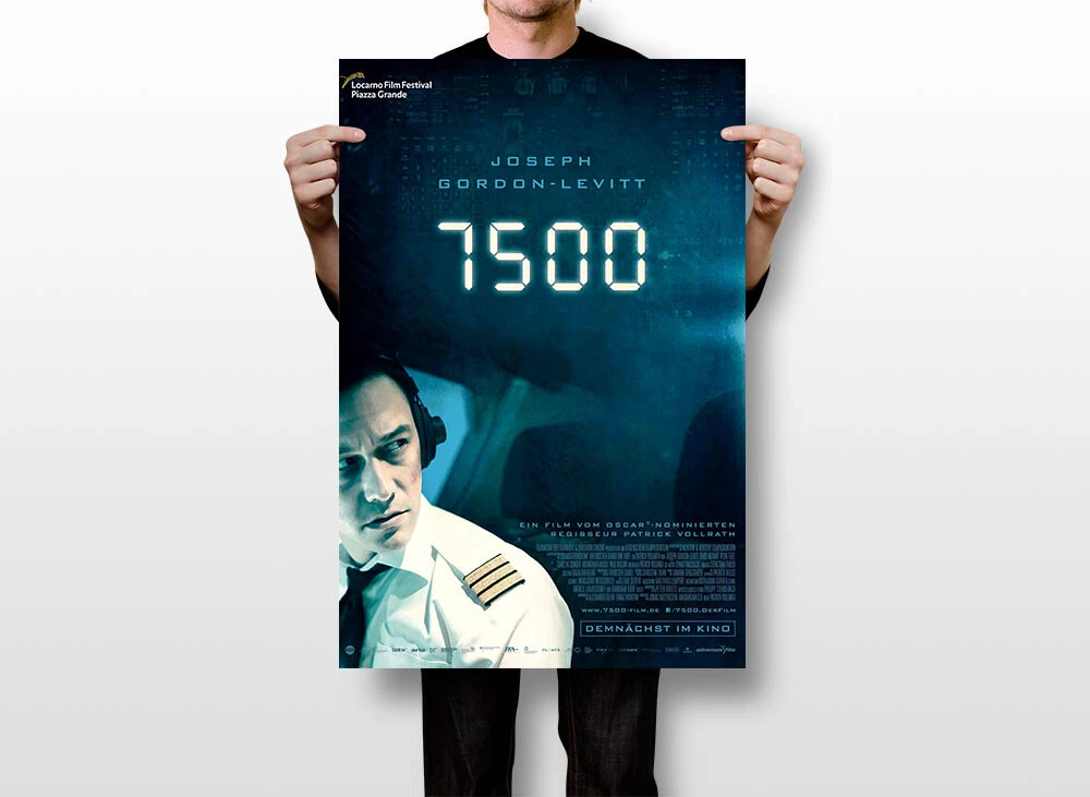 7500 Movie 2020 Sci-Fi Joseph Gordon Levitt Wall Art Home Decor - POSTER  20x30 | eBay