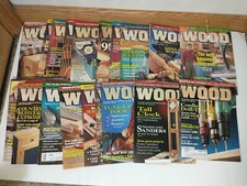 WOOD Magazine Better Homes Gardens Lot Of 21 Wood Working Tips Techniques Tools