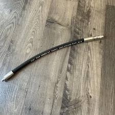 Heavy Duty Grease gun lead hose 5800 Psi 18 Inch Flexible Whip Hose Extension