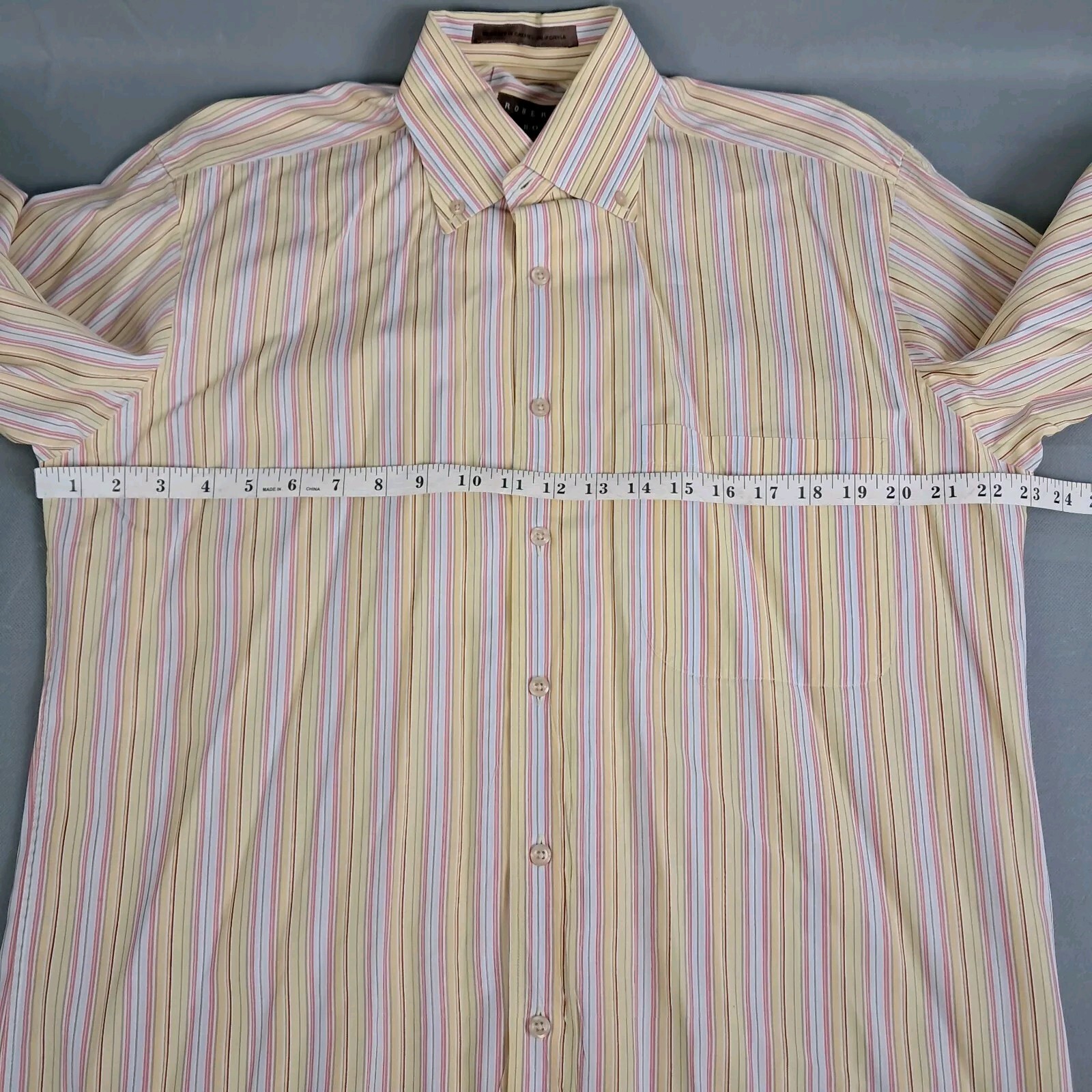 Vintage Robert Talbott Button Down Shirt Size Med… - image 4