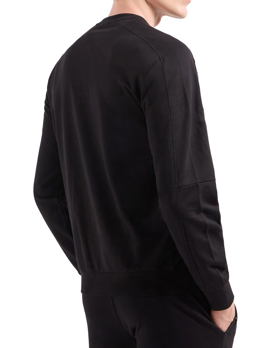 EA7 Emporio Armani Mens Regular Fit Logo Sweatshirt Pullover