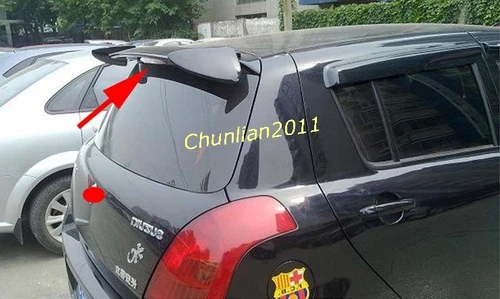 Alerón estilo fábrica ajuste ala Suzuki Swift 2006-2016 alerones 5 puertas HB alas - Imagen 3 de 8