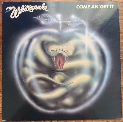 Whitesnake Come & Get It  1981 Uk 1st edition LBG30327 very good used condition