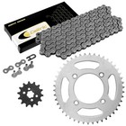 Caltric Drive Chain & Sprockets Kit for Honda Xr80R Xr80Rf 1985 1986 1987-2003 (For: Honda)