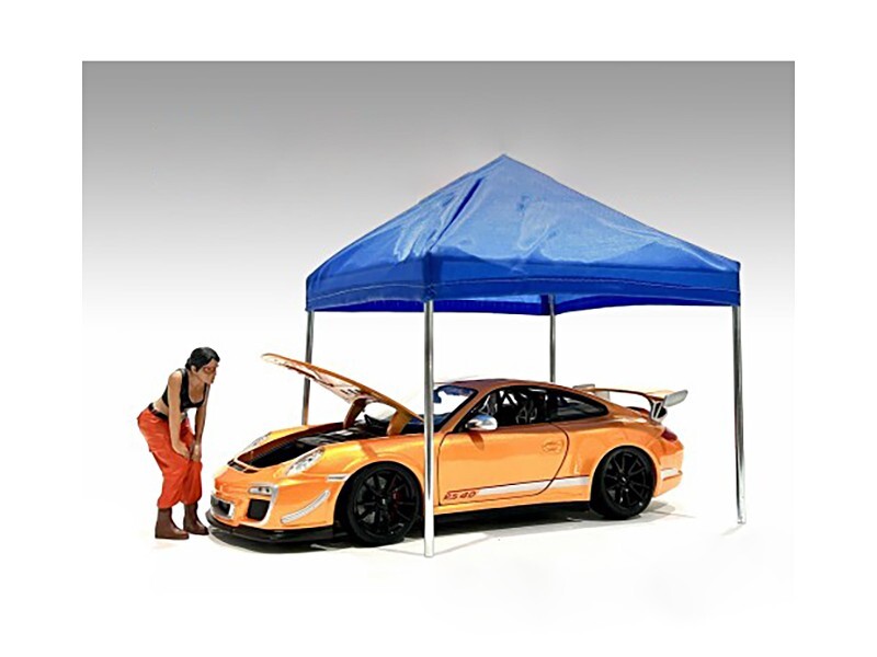 ФИГУРА ДЕВУШКИ В СТИЛЕ ХИП-ХОП 4 МОДЕЛЬ В МАСШТАБЕ 1/24 ОТ AMERICAN DIORAMA 24104