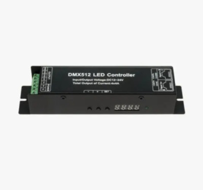 DMX 512 Decoder LED Decoder and Driver RGBW 4 Channel Dimmer DC12V-24V