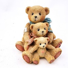 Cherished Teddies Theodore Samantha Tyler Friends Come in All Sizes 1991 FLAWS