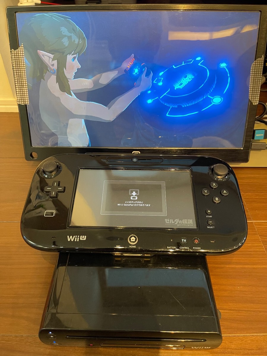 Nintendo Wii U console and legend of Zelda Breath of the wild. | eBay