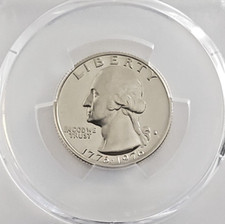 PCGS Certified PR 69 Graded 1976 Washington Quarters (1932