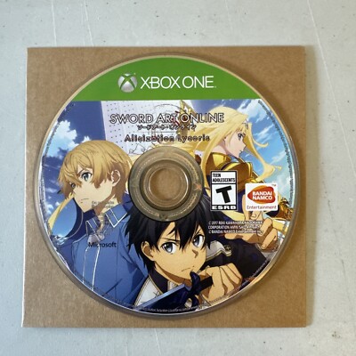 SWORD ART ONLINE Alicization Lycoris - Microsoft Xbox One - Disk Only - Tested