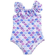 A2Z 4 Kids Girls Costume kids Mermaid Swimsuit One Swimming Beach Bath Swimwear