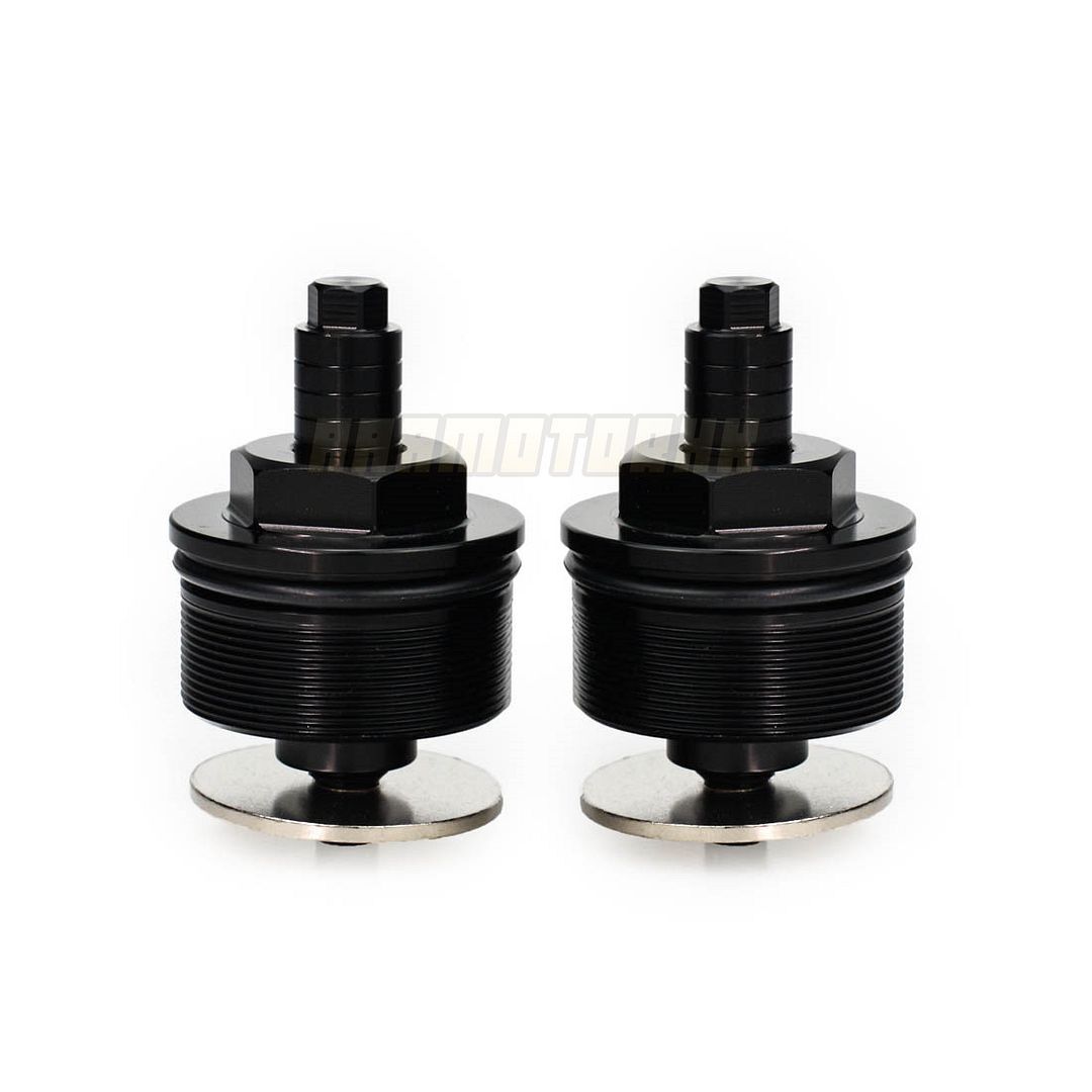 Front Fork Caps Bolts Covers Adjuters For Suzuki GSX750 Katana