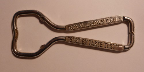 Vintage Royal Crown Cola wire Bottle Opener "Best by Taste Test" - 第 1/2 張圖片