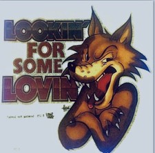 Original Vintage Lookin' For Some Lovin Iron On Transfer Glitter