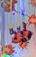 Do You Pooh Badder Pooh Skottie Young Homage Holofoil Signed By Marat Mychaels comic cover