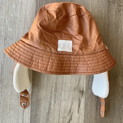 NWT FP Movement Bucket List Reversible Sherpa Bucket Hat in Terra Cotta $_12.JPG?set_id=880000500F main image 3
