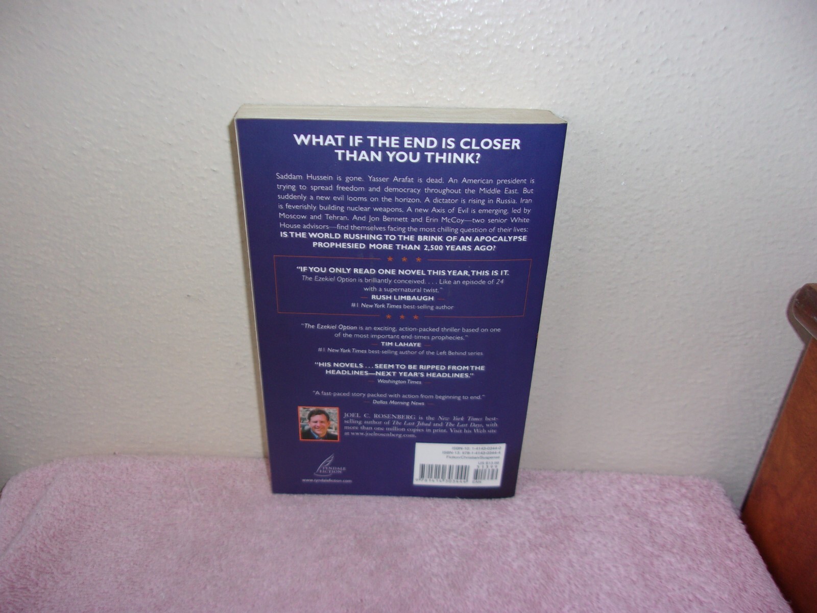 The Ezekiel Option by Joel C. Rosenberg (2005, Hardcover) for sale
