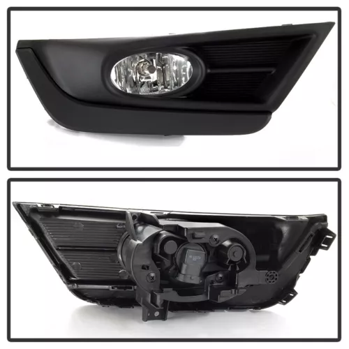 For 2017 2018 2019 Honda CRV CR-V Front Bumper Upper Grille Fog Lights &Trim Set - Picture 22 of 24