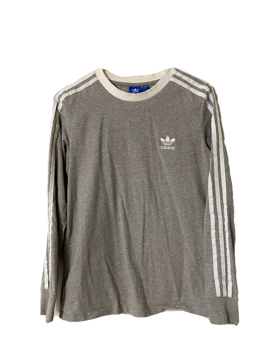 Adidas three sales stripe long sleeve