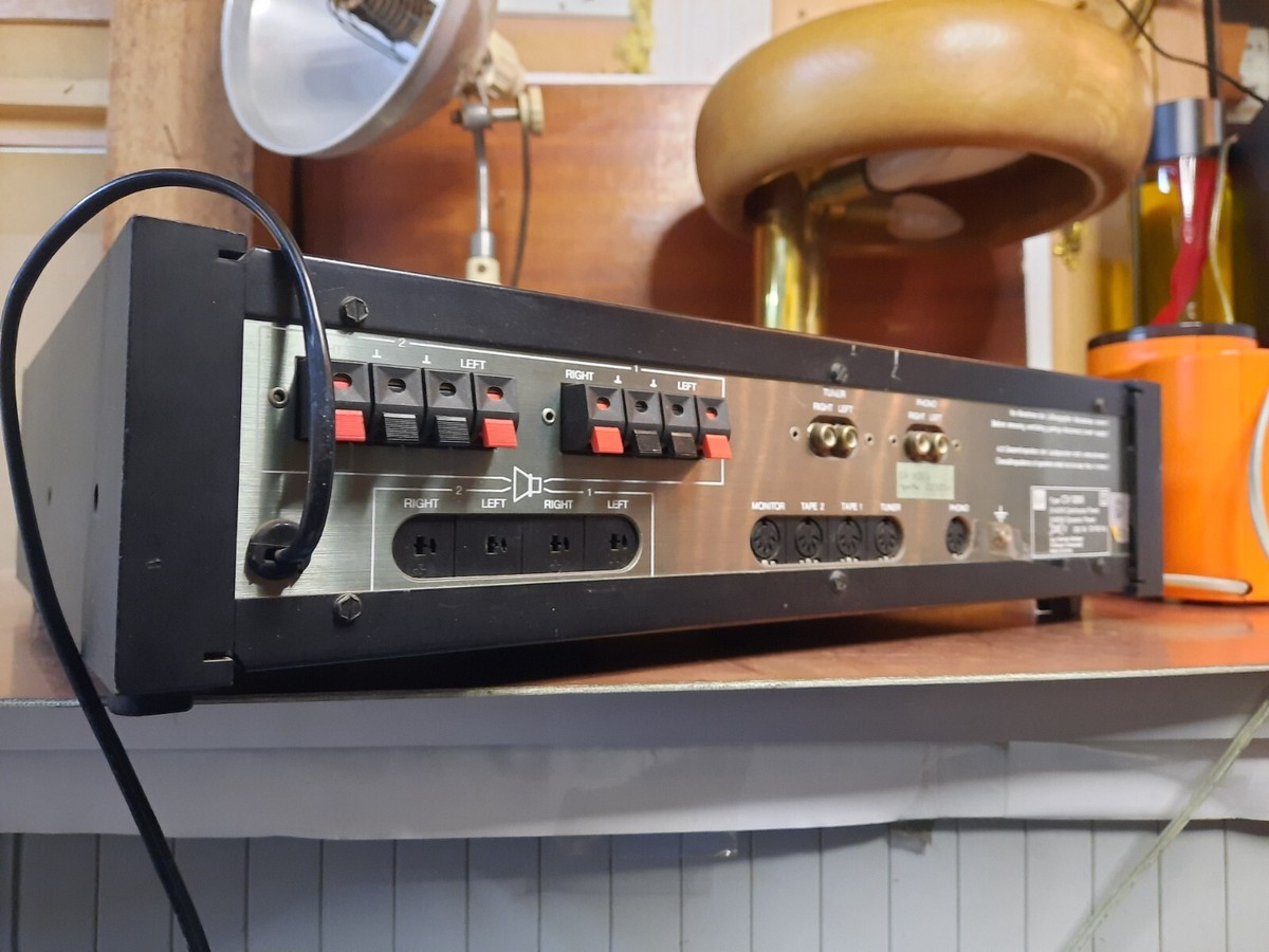 Dual CV 1200 Stereo Verstärker/Amplifier, 2x40/60W, 230V, Vintage