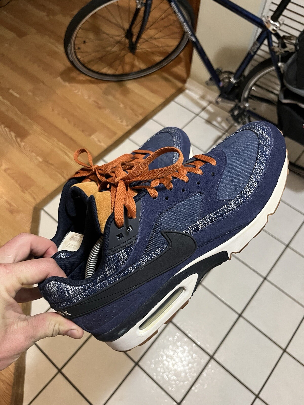 NDS Nike Air Max BW Premium Denim - Size 10.5