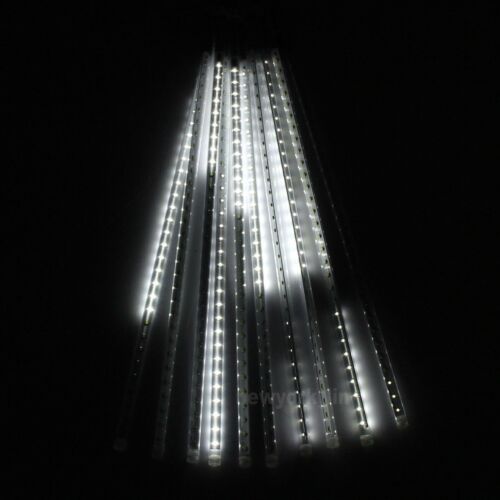 10pcs Tubes String 50cm 2835 54 LED Strip Light Meteor Shower Rain & 12V Adapter - Picture 22 of 53