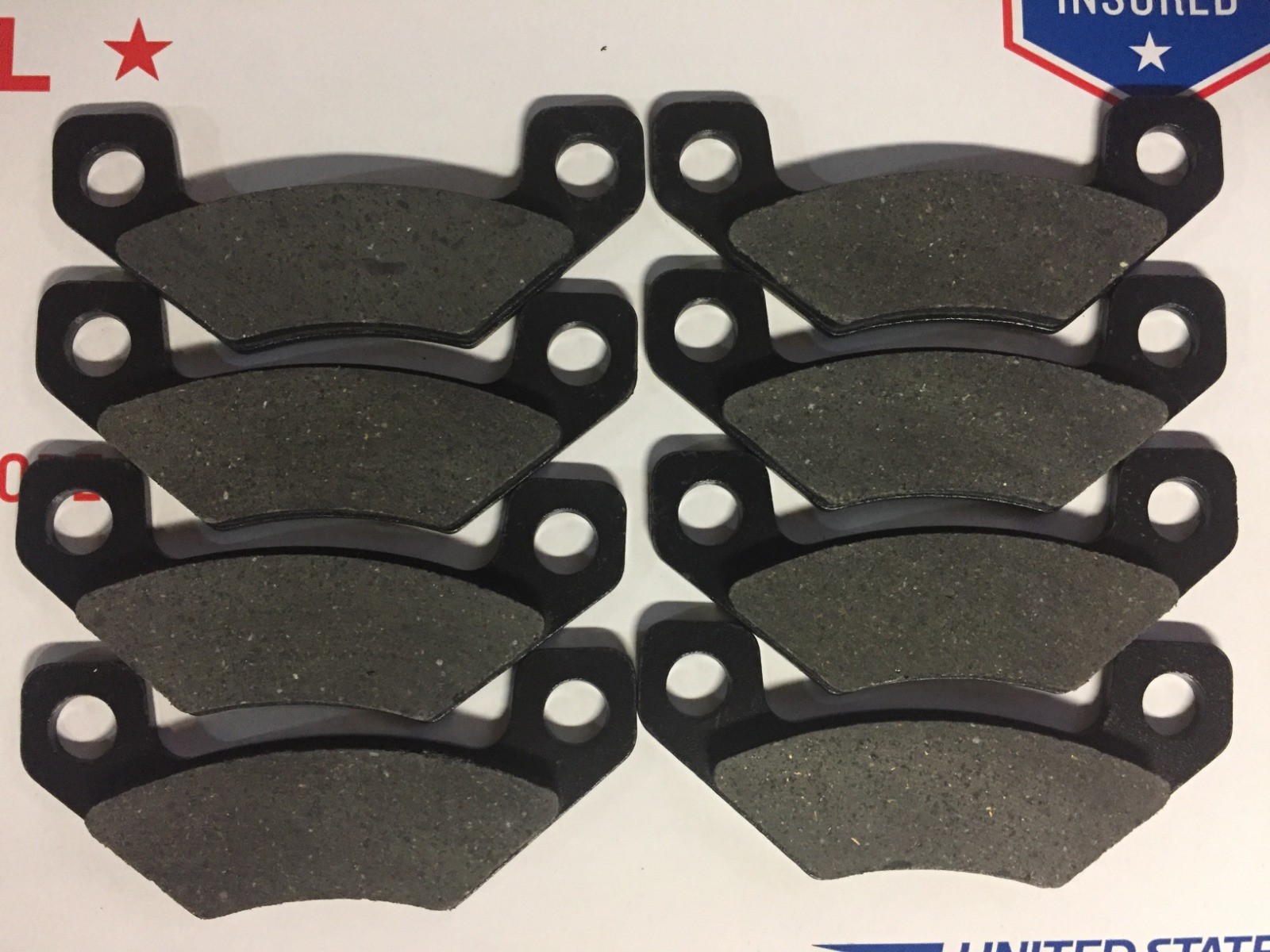 BAD BOY BUGGY BRAKE PADS AMBUSH RECOIL, COMPLETE SET FOR WHOLE BUGGY 8