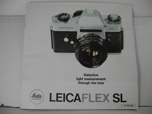 Brochure D'origine Leica M6 – Publicité Vintage, Collection, Occasion
