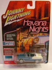 1955 '55 CHEVY BEL AIR CONV HAVANA NIGHTS JOHNNY LIGHTNING DIECAST 2018