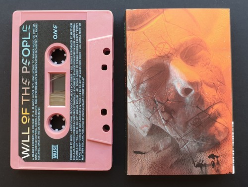 MUSE Will Of The People 2022 - Pink/Red tape audio cassette