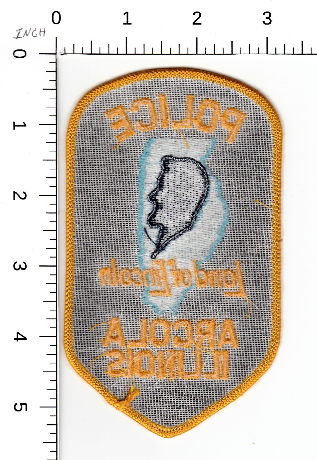 ARCOLA ILLINOIS POLICE COLLECTIBLE PATCH LAND OF LINCOLN eBay