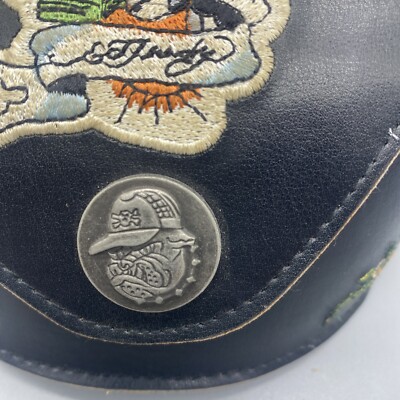 Ed Hardy Black Embroidered Sunglasses Glasses Hard Case 