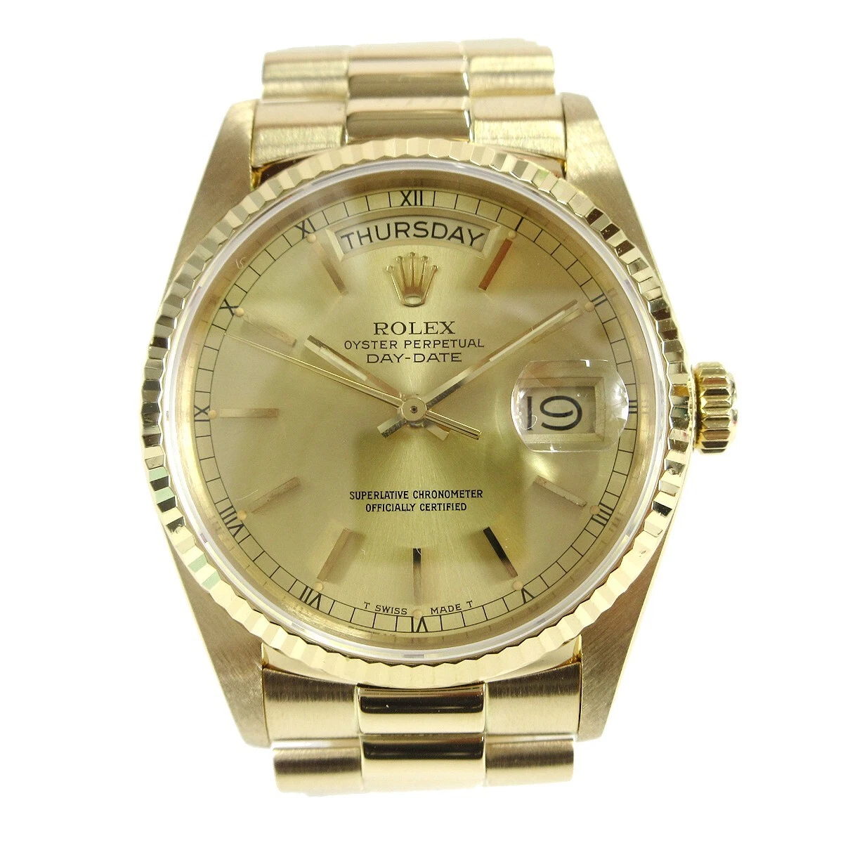 ROLEX Perpetual Day-Date 34mm Self-winding 52690 | eBay