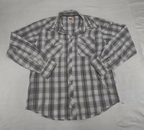 Vintage Levi's White Tab Shirt Men's L 