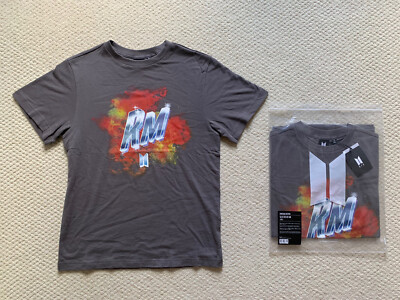 BTS Vintage Retro official merch S/S Tee 03 (RM) Medium - Gray