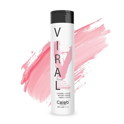Celeb Luxury Colorwash Color Depositing Shampoo - Light Pink (8.25oz)
