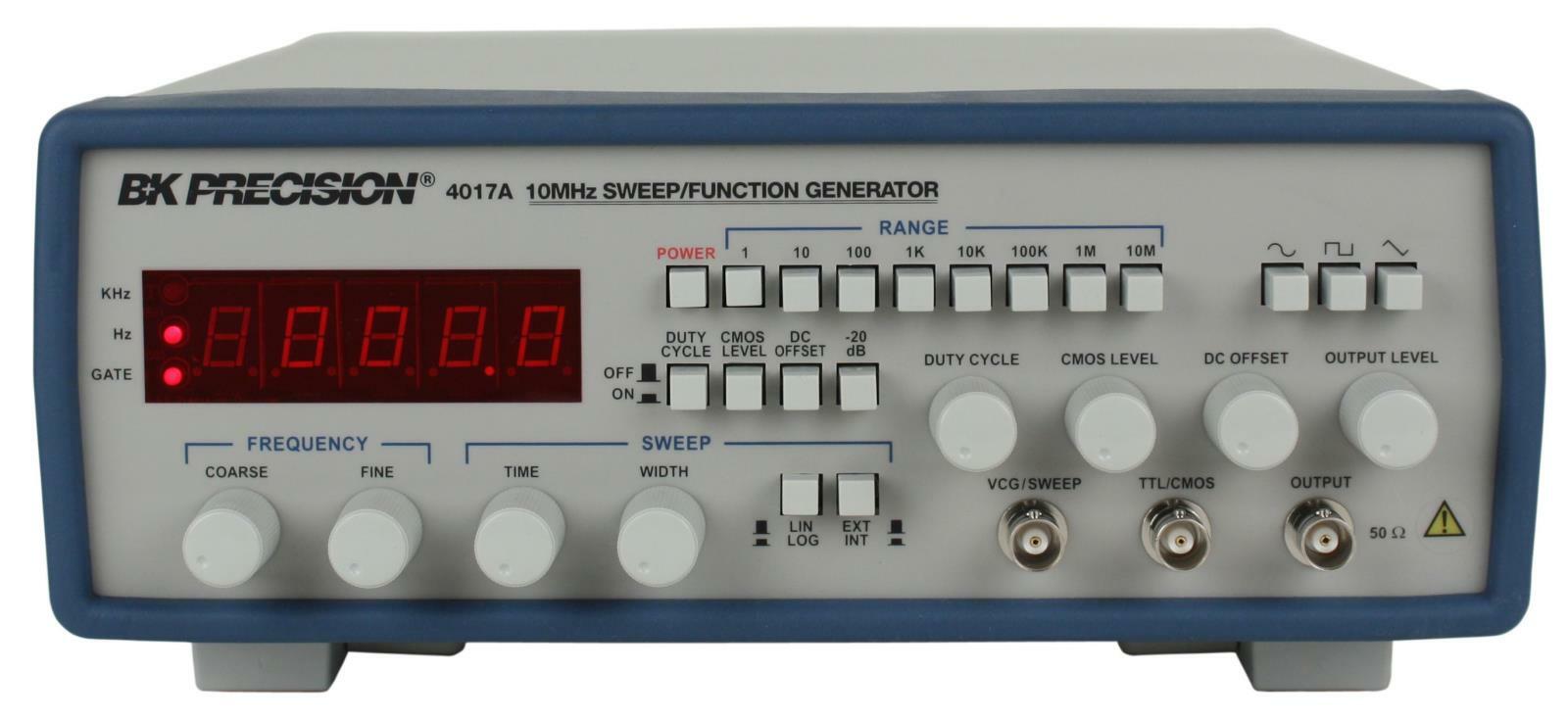 Bk Precision 4017a 10 Mhz Sweep Function Generator For Sale Online Ebay
