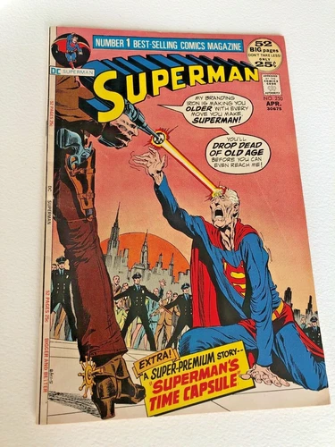 SUPERMAN VINTAGE 1970'S DC COMIC NO.250  not graded.   Nice!!