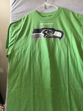 Seattle Seahawks NFL Team Apparel Richard Sherman #25 Shirt SZ 2X Green Tags