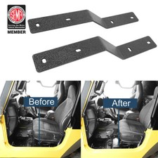 Driver Side Seat Adapter Steel Mounting Bracket For Jeep Wrangler Tj 1997-2006