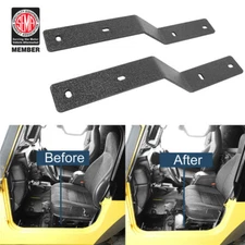 Driver Side Bracket Slideable Seat Adapter Steel For Jeep Wrangler TJ 1997-2006