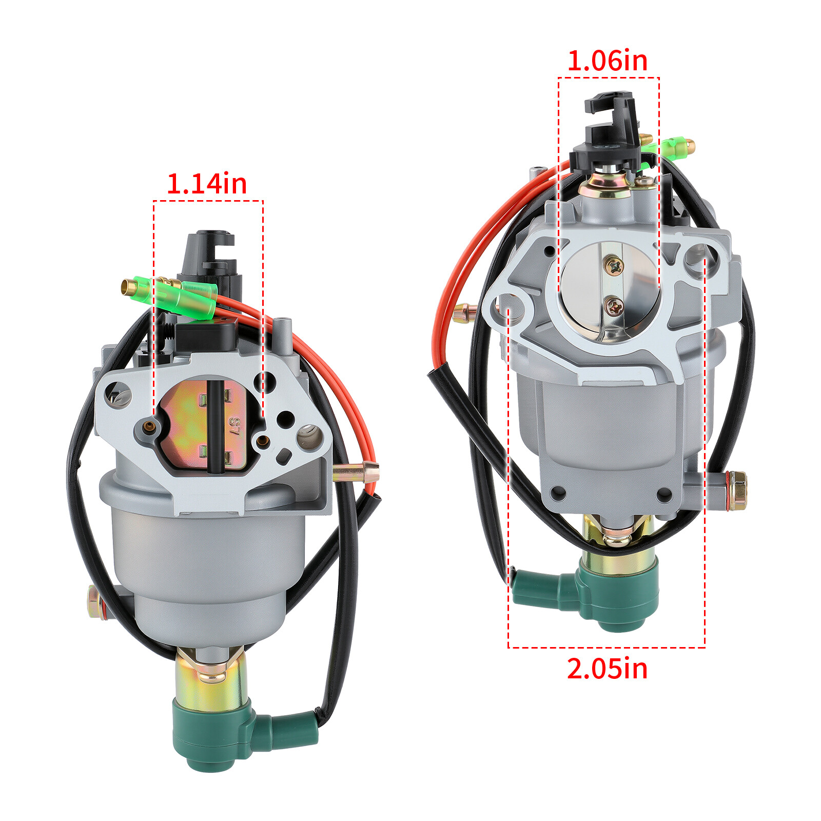 Repuesto 5500 7000 Carburador Para Generadores Harbor Freight Predator 5500, 6500, 7000, 8750 - 13 HP, Repuesto Compatible Carburador Generador - Foto 9