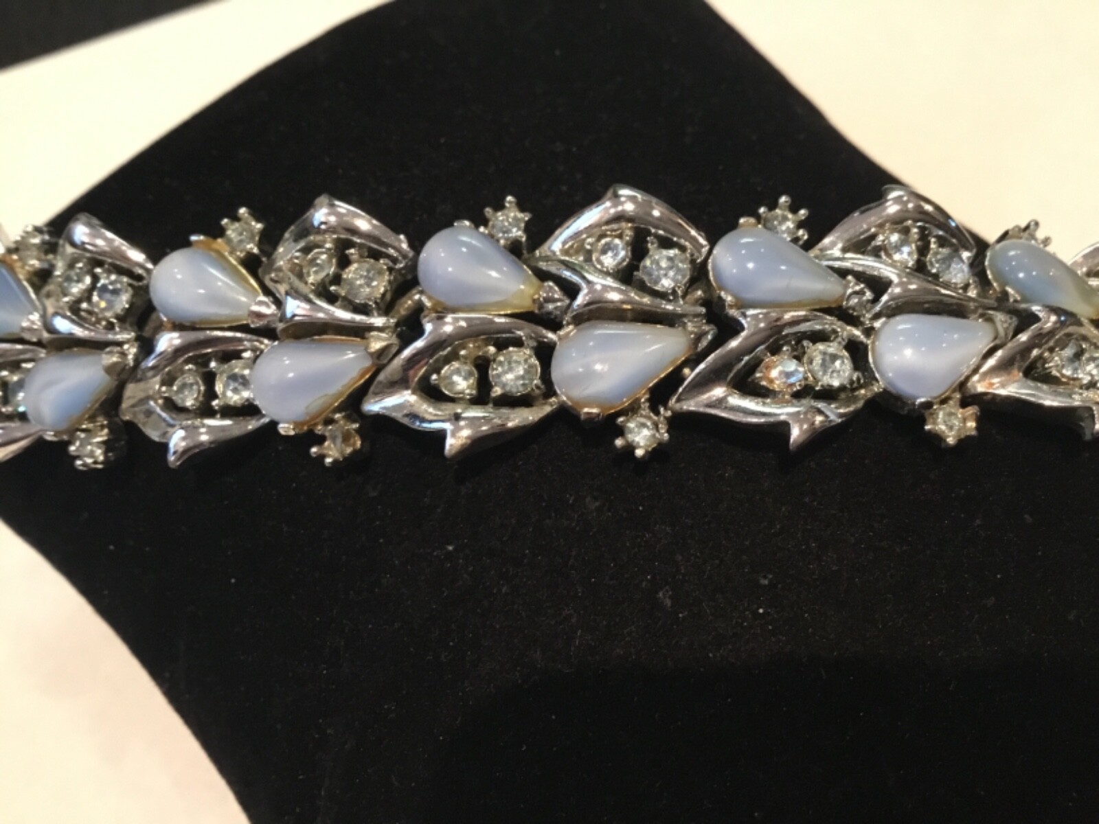 VINTAGE AUTHENTIC SIGNED ROUSSEAU LIGHT BLUE FRUI… - image 3