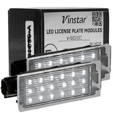 VINSTAR LED Kennzeichenbeleuchtung für Renault CLIO III IV ESPACE IV TWINGO II