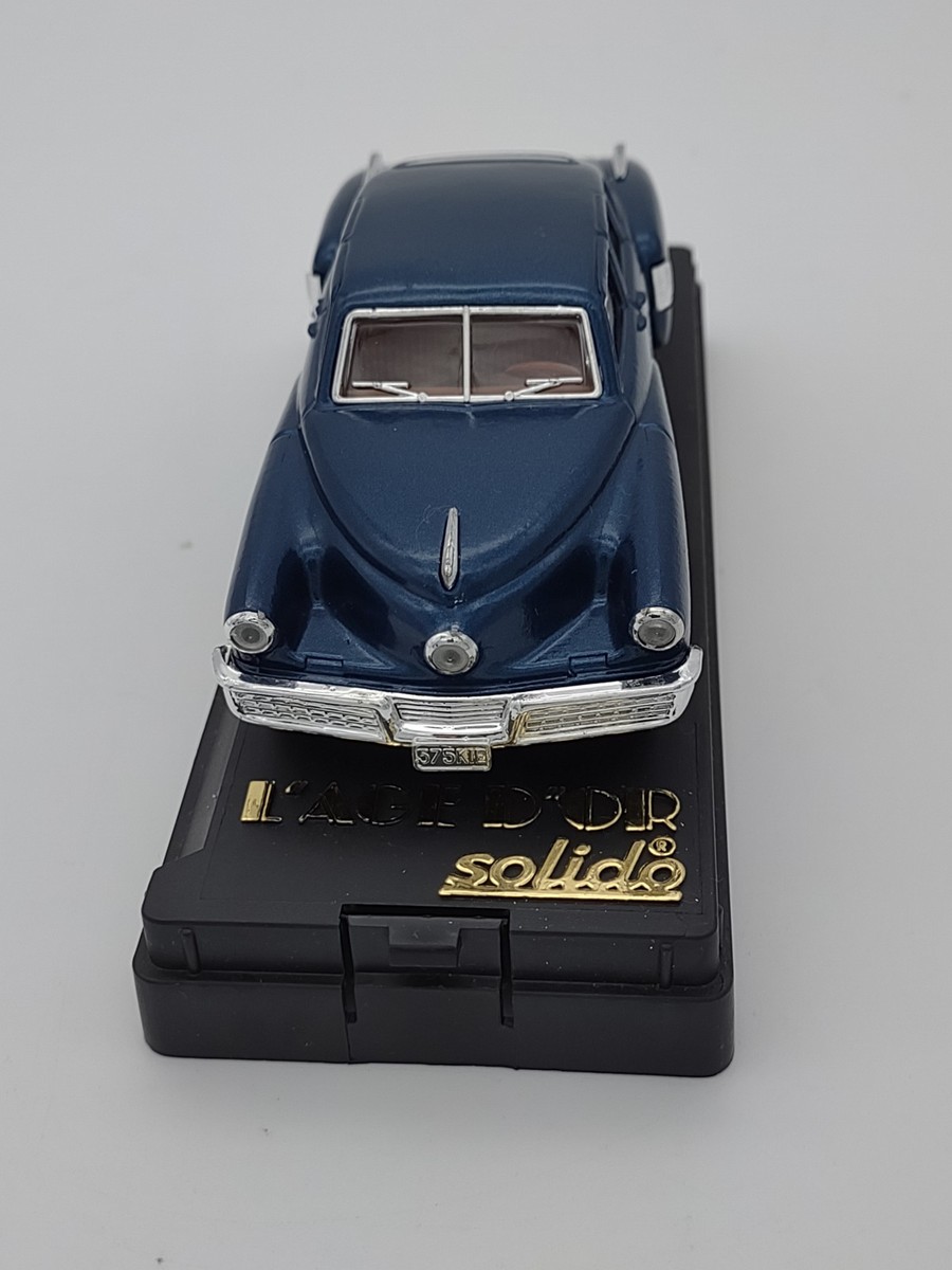 Solido 1948 Blue Tucker 48 Torpedo Diecast Car 1/43 Scale #4524 In